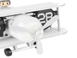 Airplane Flip Clock 12 Hours Retro Battery Powered Auto Flip Desk Clock for Living Room Bedroom V1294-YM0901-3115240119812