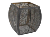Metal Lamp Shade E26 E27 Iron Spider Web Style Hollow Out Decorative Lampshade Cover for Table Wall V1294-YM0901-3119240086111