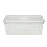 25L Slow Cooker Container with Lid Food Storage Case Multipurpose PP Transparent Clear Bin V1294-YM0901-3118250128111