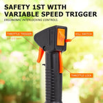 Garden Whipper Snipper Brush Cutter 43cc + 4 Blade V274-GN-BC4300-2-8-40