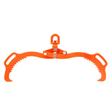 32in Log Lifting Tongs, 2-Claw Log Tongs, Heavy Duty Steel Log Grapple, 1543LBS Lifting Capacity, V952-YMBYQ32YC2ZKPHHI0V0