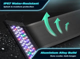 Dynamic Power Planted Aquarium LED Light Day Night Cycle Full Spectrum 24W 56cm V274-AQ-LED120-24W