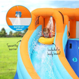 AirMyFun Kids Inflatable Pool Water Double Slide Park Jumping Castle 465X390CM IOT-B-83049-MC
