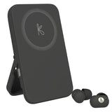 Kreafunk Tocharge Go Powerbank Earbuds - Black V398-KFTE82