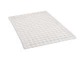 DreamZ Throw Blanket Fluffy Bubble Sofa Blanket Washable 150x200cm White BK1026-150X200-WH-AU