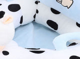 Infant Support Seat with Two Handles Comfortable Plush Cartoon Anti Slip Bottom Infant Learning V1294-YM0901-3116240027511