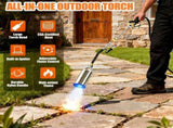 Upgrade Propane Torch Weed Burner with 9.84FT Hose 1,800,000 BTU High-Output AU V201-GAA0321BW8AU