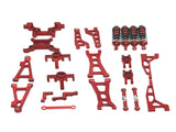 Aluminum Swing Arms & Steering Knuckle Kit & Shock Absorbers & Shock Tower Compatible with Upgrade V1366-AZ2-W-07729