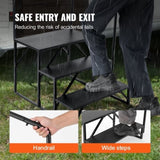 RV, 3-Step RV Stairs, 199.58KGS Load Capacity, Thickened Carbon Steel, With Handrail, Non-Slip V952-FCBTGDKHJG3JJF4MLV0