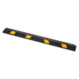 Parking Stopper, 1840 mm Heavy Duty Parking Aid for Garage, Rubber Curb Garage Floor Stopper with V952-TCDK7264INCHUM669001V0