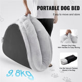 Human Dog Bed 1825x1220x254 mm Human Size Dog Bed Washable Faux Rabbit Fur V952-RLGCQBWTYXDMG98O7V0