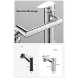 Short Heavy Duty Brass Single Handle Single Hole Bathroom Basin Mixers, Hot Cold Rotatable Sink V1366-AZ2-W-21276