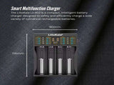 LiitoKala Lii-402 Smart Battery Charger - 4-Slot USB for 18650 AA AAA Li-ion NiMH V238-SUPDZ-41205415215184