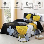 Refined Quilted Bedspread and Pillowcases Set: Perfect Harmony of Comfort and Style - Queen size V745-MAC080364Q13U