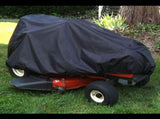 210D Oxford Waterproof Riding Lawn Mower Cover, Heavy Duty Tractor Lawn Tractor Protective Cover V1370-AZ4-15022