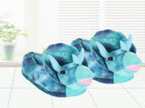 Triceratops Plush Slippers Winter Autumn and Winter Cartoon Men and Women Indoor Cotton Slippers V1294-YM0727-180911XM08-1