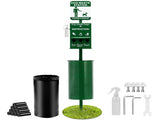 Dog Waste Station with 600 Dog Poop Bags Commercial Park Pet Poop Station V952-GFBZTZDXGSYBM1LVVV0