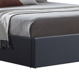 Gas Lift King Bed Frame MDF in Black V43-BED-PRD-K