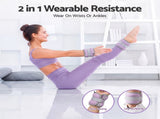 Everfit Ankle Wrist Weights for Women & Men, 4 Colors Set 1 2 3 4kg Wearable Leg Arm Weights AW-A-10-MC