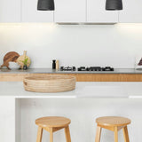 Kitchen Transparent Acrylic Cutting Board with Convenient Anti Slip Design for Home Use V1370-AZ4-08882