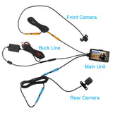 3inch LCD HD Dual Camera Motorcycle DVR Video Driving Recorder With 32G Card V462-TA-107-01