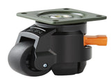 Leveling Casters, Set of 4, 500 kg Total Load Capacity, 50.8 mm, Heavy Duty with Upgraded Handle V952-DJJLBSDJPBS4QUJMHV0