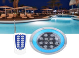 12LED 12W AC12V Swimming Pool Wall Light Remote Control IP68 Underwater Lights Decor V1294-YM0901-3119200049011