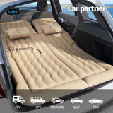 Weisshorn Car Mattress 175x130 Inflatable SUV Back Seat Camping Bed Beige CB-MT-175X130-BG