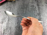 Teaspoons Set of 12, 6.7 inches Food-Grade Stainless Steel Teaspoons, Dessert Spoons, Mirror V1369-AZ3-W-16329