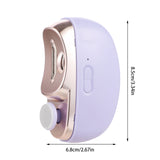 Toenail Grinder for Thick Toenails Human Electric Nail Clipper Automatic Nail Trimmer 2 In 1 Nail & V1189-LWWAL-20260325-00689