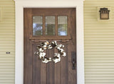 Cotton Wreath Festival Decoration Christmas Wreath Cotton Door Ring V1192-AZ-W-27936