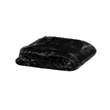 350gsm Soft Plain Faux Mink Blanket Single / King Single 160x220 cm Black V442-YTL-BLANKET-PLAIN-BLACK-SB
