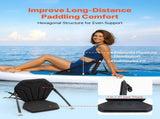 Kayak Seat, 1 Pack 31 mm Thick, Universal Paddle Board Seat with Back Support, Hexagonal Sit-on-Top V952-PHTRZYEVAPMJFVEJE001V0