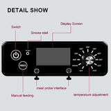 Temperature Controller for Pit Boss Grill/Smoker, Square Digital Thermostat Controller Board for V1189-LWWAL-20260327-05100
