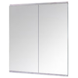 Yezi Workout Mirror Home Gym Mirror 2 Pcs Tempered Glass Full Length Wall Mount DECO1045-120X60-2PC-AU