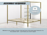 4 Four Poster Double Bed Frame V63-826571