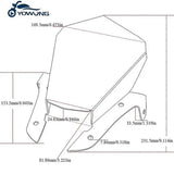 Motorcycleshield compatible with YAMAHA MT07 MT-07 FZ-07 2013 2014 2015 2016 2017 Motorcycle V1189-LC-QP-00068