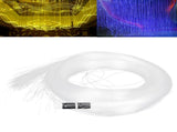 200Pcs 3 Meters Optical Fiber Cable PMMA Plastic Glowing Optical Fiber Curtain Decoration V1294-YM0718-3119210004811