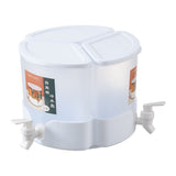 Glass&Bottle under 15,Plastic Cold Water Bottle Set, Three-compartment Rotatable Teapot With V1369-AZ3-W-17654