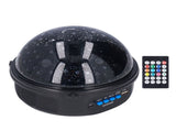 LED Bluetooth Star Light with Speaker USB RGB Music Remote Projection Lamp for Home Bar Decoration V1294-YM0714-3119210314711