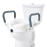 Raised Toilet Seat, 5" Height Raised, 350 lbs Weight Capacity, for Round and Elongated Toilet, Twist V952-XNSDSJGMTZDD2MQ2TV0