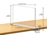 6 PCS Shelf Dividers for Closet Organization Acrylic Clear Closet Shelf Divider for Wooden Shelving V1369-AZ3-W-01880