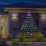 LED Christmas Tree Rainbow Wall Net Lights V720-XB4919M