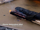 104 x 80 CM XXL Size Fireproof Outdoor Mat with Storage Bag - Silicone Coated Heat Resistant, Fire V888-ELOSUNG49878