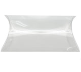 100 Pack of Pillow Rectangle Shaped Gift Box - Wedding or Product Bomboniere Jewelry Gift Party V382-100PILLOWPVCBOX