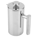 Double Walled Stainless Steel Coffee Maker French Press Tea Pot with Filter V1294-YM0727-JY11375-02