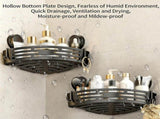 Triangle Shower Caddy, Corner Suction Cup Shower Shelf, No Drilling Bathroom Organizer, Heavy-Duty V1366-AZ2-W-11584
