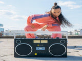 We Are Rewind Getto Blaster Cassette Player & Recorder - Curtis, Black V398-WE-GB-001-B1