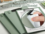 Clipboard A4 - Writing Folder - Foldable Clipboard - Desk Accessories - Morandi Colors - Office V1189-WXF-260203-00401