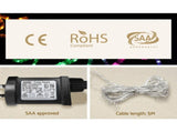 Jingle Jollys Christmas Lights 210cm Train 631 LED Decorations XMAS-MOT-D-TRAIN-MC
